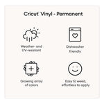 Premium Permanent Vinyl, 12 x 48, White