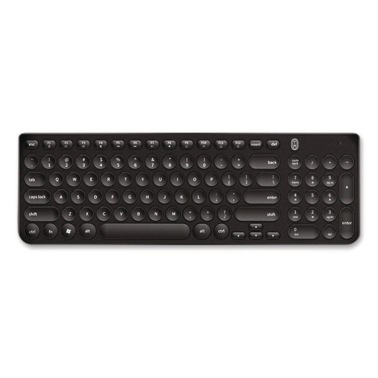 Pro Wireless Keyboard and Optical Mouse Combo, 2.4 GHz Frequency, Black