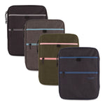 1" Carry All Zip Binder, 3 Rings, 1" Capacity, 11 x 8.5, Randomly Assorted Color
