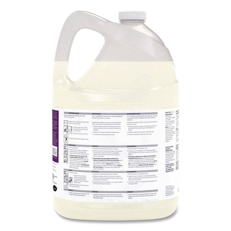 Floor Science ProX Easy Apply High Gloss Floor Finish, 1 gal Bottle, 4/Carton