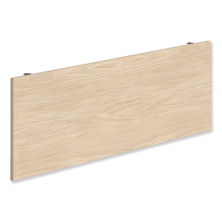 Alera Seville Series Modesty Panel for D-Top Tables, 44.3w x 0.63d x 13.78h, Maple Melamine/Wood