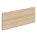 Alera Seville Series Modesty Panel for D-Top Tables, 44.3w x 0.63d x 13.78h, Oak Melamine/Wood