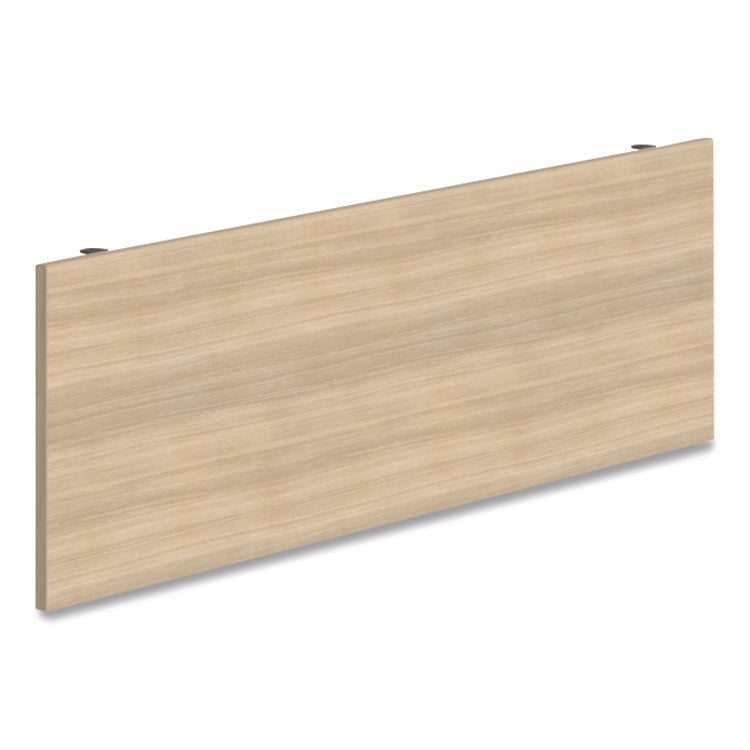 Alera Seville Series Modesty Panel for D-Top Tables, 44.3w x 0.63d x 13.78h, Oak Melamine/Wood