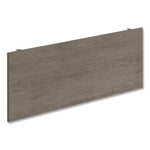 Alera Seville Series Modesty Panel for D-Top Tables, 44.3w x 0.63d x 13.78h, Walnut Melamine/Wood