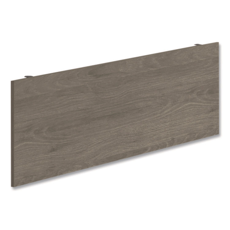 Alera Seville Series Modesty Panel for D-Top Tables, 44.3w x 0.63d x 13.78h, Walnut Melamine/Wood