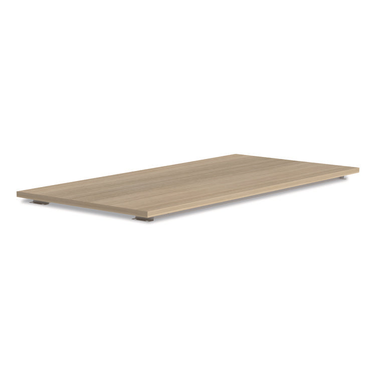 Seville Metal Leg Table Tabletop, Rectangular, 59.05w x 29.53d x 1h, Oak