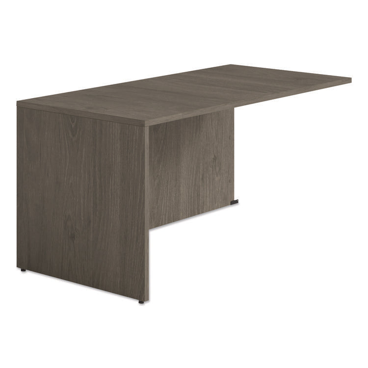 Alera Seville Series Return, Reversible, 59.06" x 29.53" x 29", Walnut