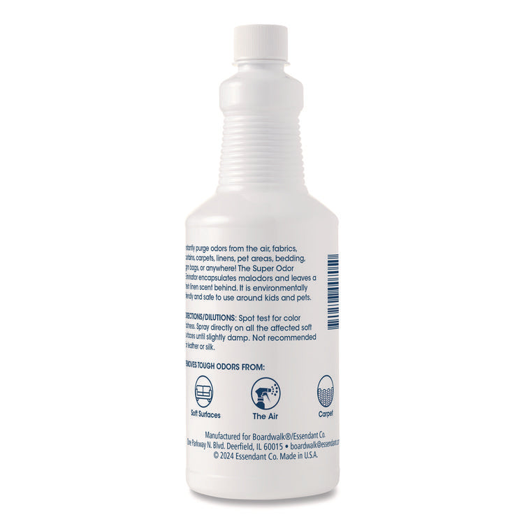 Fabric and Carpet Deodorizer, Fresh Scent, 32 oz Bottle, 6/Carton