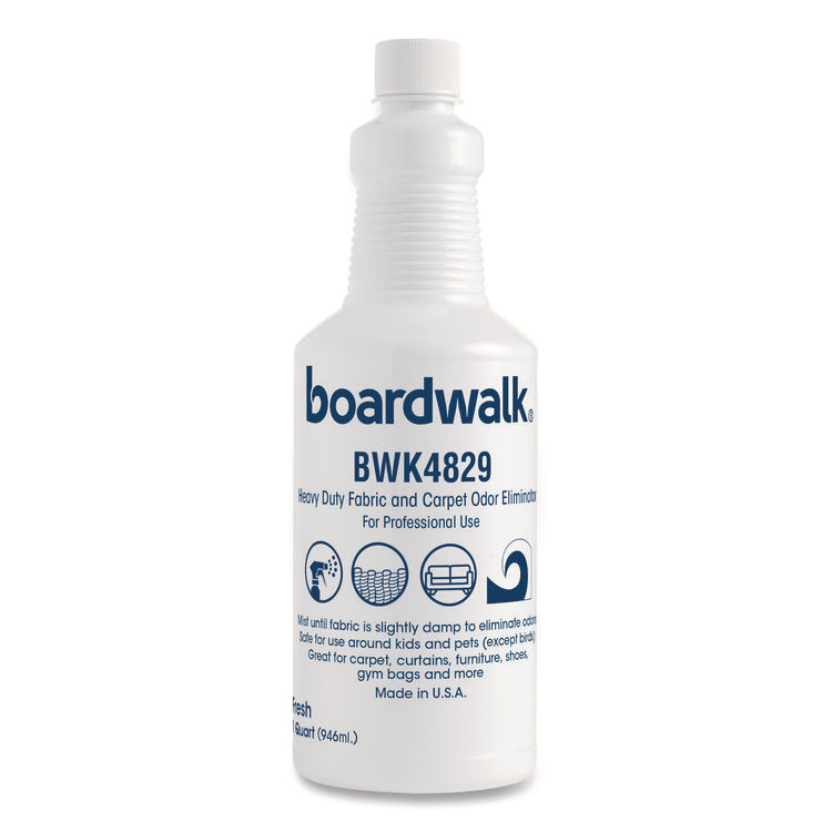 Fabric and Carpet Deodorizer, Fresh Scent, 32 oz Bottle, 6/Carton