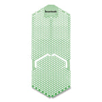Vertical Urinal Screen, Cucumber Melon Scent, Green, 5.22 oz, 6/Carton