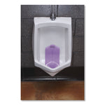Vertical Urinal Screen, Lavender Scent, Purple, 5.22 oz, 6/Carton