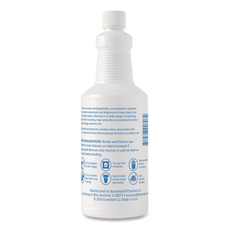 Liquid Deodorizer, Green Apple, 32 oz Bottle, 12/Carton