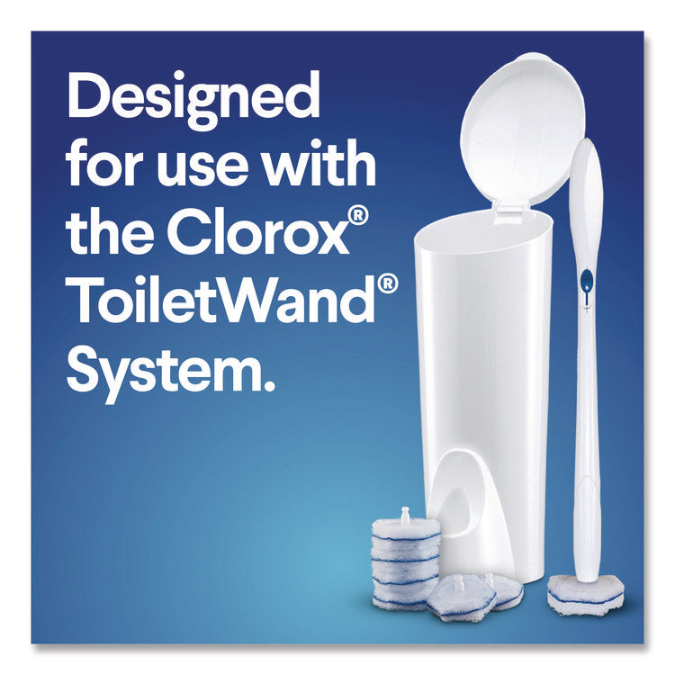 Disinfecting ToiletWand Refills, Blue/White, 4/Carton