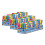 Kwik Stick Tempera Paint, 4" x 1", Assorted Colors, 12/Pack, 12 Packs/Carton