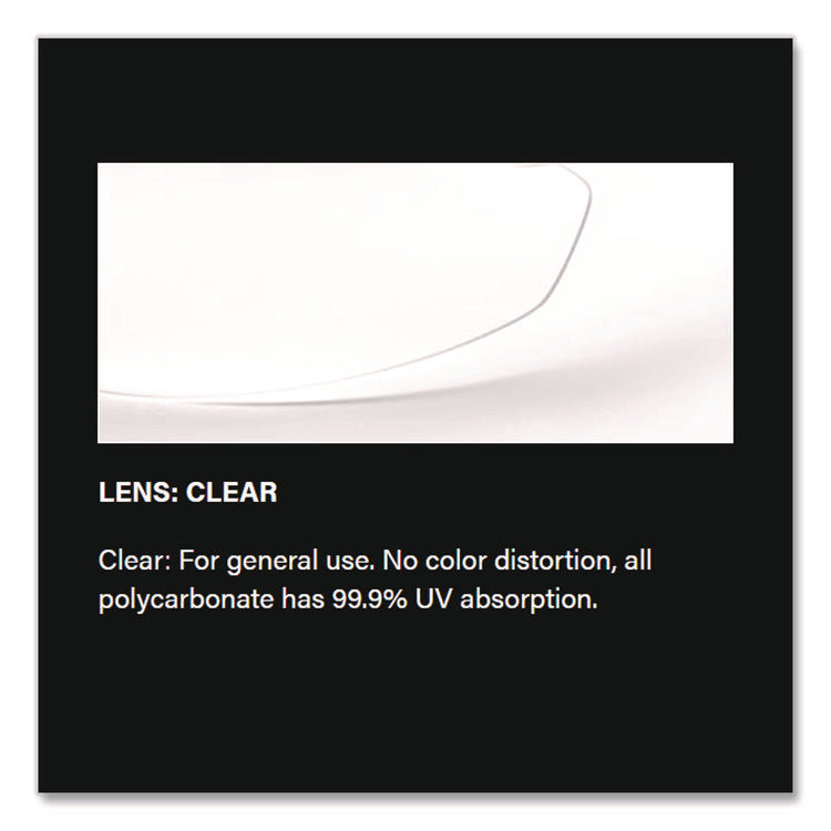 Zenon Z12 Rimless Indoor/Outdoor Optical Eyewear, Anti-Fog, Scratch-Resistant, Clear Lens, Black Temples