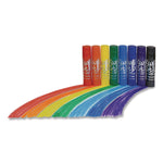 Kwik Stix Tempera Paint Set, 8 Assorted Colors, 96 Paint Sticks/Pack, 2 Packs/Carton