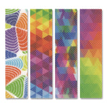 Zen Strips, Bumpy Brights Rainbow, Assorted Colors, 80/Carton