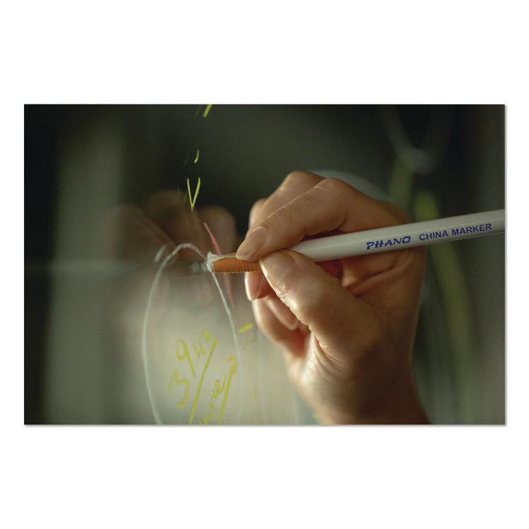 China Marker, Yellow, 12/Pack