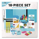 Back to School Supplies Kit for Grades K-5, Blue