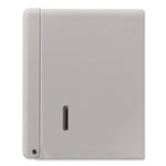 Space Saver Singlefold Towel Dispenser, Steel, 11.63 X 6.63 X 8.13, White