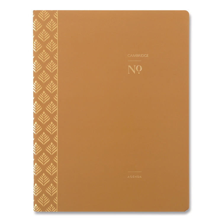 WorkStyle Stitched Monthly Planner, 11 x 8.5, Sunbaked Clay Cover, 12-Month (Jan-Dec): 2026
