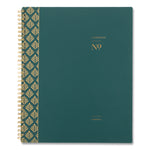 WorkStyle Poly Monthly Planner, 11 x 8.5, Teal Cover, 12 Month (Jan-Dec): 2026