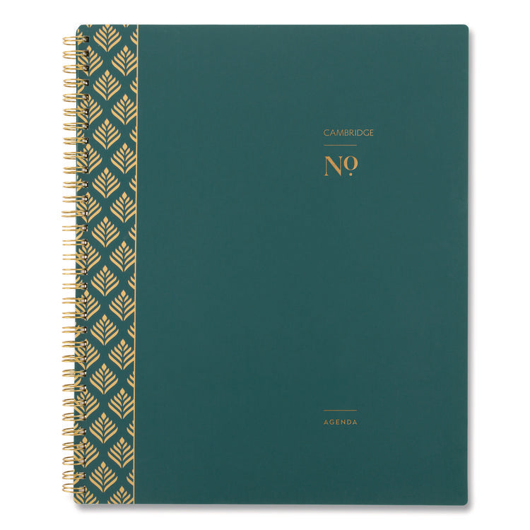 WorkStyle Poly Monthly Planner, 11 x 8.5, Teal Cover, 12 Month (Jan-Dec): 2026
