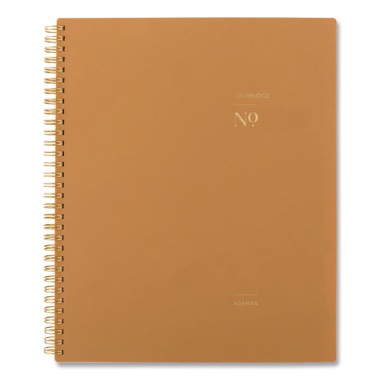 WorkStyle Weekly/Monthly Planner, 11 x 8.5, Baked Clay Cover, 12-Month (Jan-Dec): 2026