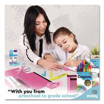 Back to School Supplies Kit for Grades K-5, Pink
