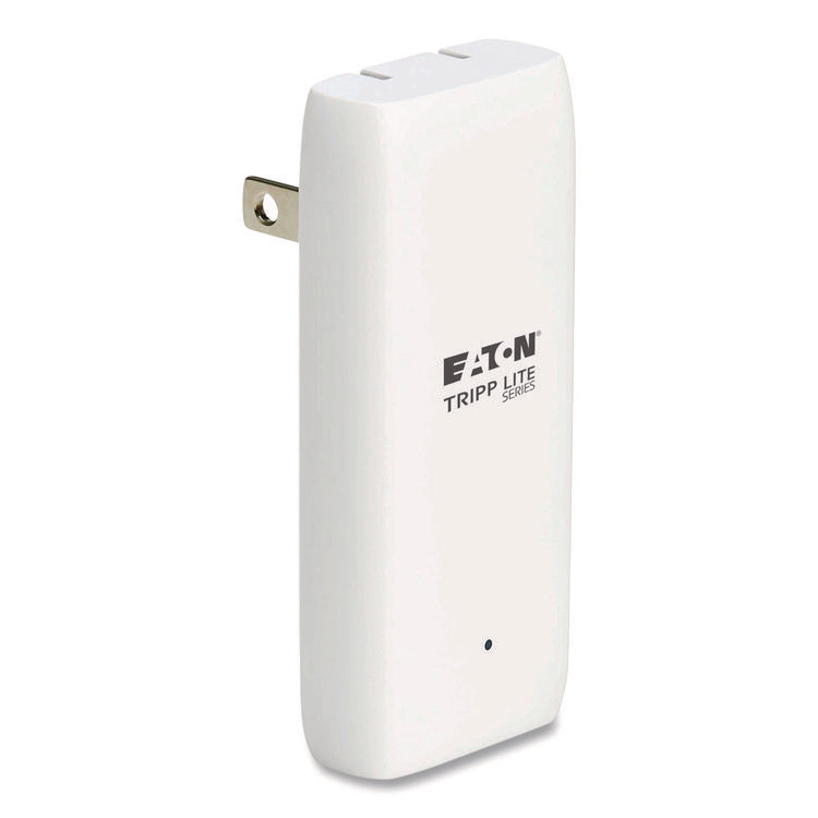 Flat One-Port USB-C Wall Charger with GaN Technology, White
