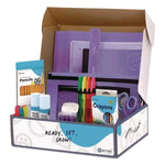 Back to School Supplies Kit for Grades K-5, Purple