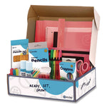 Back to School Supplies Kit for Grades K-5, Red