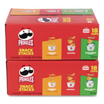 Mini Milk Chocolate and Pringles Snack Stacks Variety Combo Pack, 62 oz Bag Mini/Fun Size, (36) Cups Assorted Flavors/Bundle