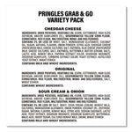 Mini Milk Chocolate and Pringles Snack Stacks Variety Combo Pack, 62 oz Bag Mini/Fun Size, (36) Cups Assorted Flavors/Bundle