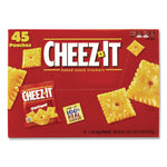 Soda Mini Variety and Cheez-It Combo Pack, (30) 7.5 oz Cans Assorted Flavors, (45) 1.5 oz Pouch Original Cheez-It/Bundle