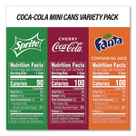 Soda Mini Variety and Cheez-It Combo Pack, (30) 7.5 oz Cans Assorted Flavors, (45) 1.5 oz Pouch Original Cheez-It/Bundle