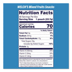 Doritos Nacho Cheese Tortilla Chips and Welch's Mixed Fruit Snacks, (50) 1oz Bag Chips, (66) 0.8 oz Pouch Fruit Snacks/Bundle