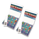 Zen Strips, Bumpy Cuties, Turquoise/Assorted, 80/Carton