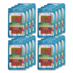 Silicone Zen Strips, Multicolor, 2/Pack, 24 Packs/Carton