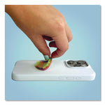 Silicone Zen Dots, Multicolor, 3/Pack, 24 Packs/Carton
