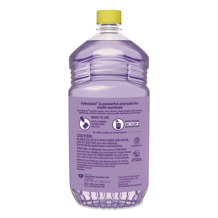 Multi-Use Cleaner, Light Lavender Scent, 56 oz Bottle, 6/Carton