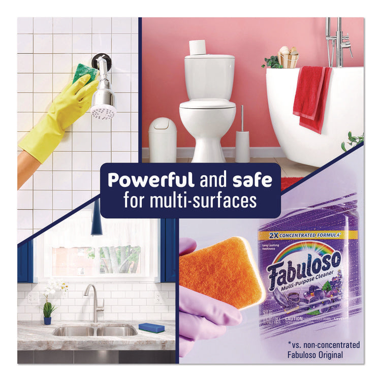 Multi-Use Cleaner, Light Lavender Scent, 56 oz Bottle, 6/Carton