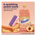 Multi-Use Cleaner, Peach Scent, 56 oz Bottle, 6/Carton