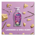 Liquid Hand Soap Pumps, Lavender Shea Scent, 6/Carton