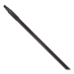 Color Coded Fiberglass Handle, 1" dia x 48", Black