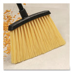 Duo-Sweep Unflagged Heavy Duty Angle Broom, 55", Black/Yellow