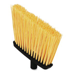 Duo-Sweep Unflagged Heavy Duty Angle Broom, 55", Black/Yellow