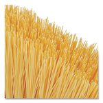 Duo-Sweep Unflagged Heavy Duty Angle Broom, 55", Black/Yellow