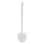 Spiral Bowl Brush, 13" Handle, White
