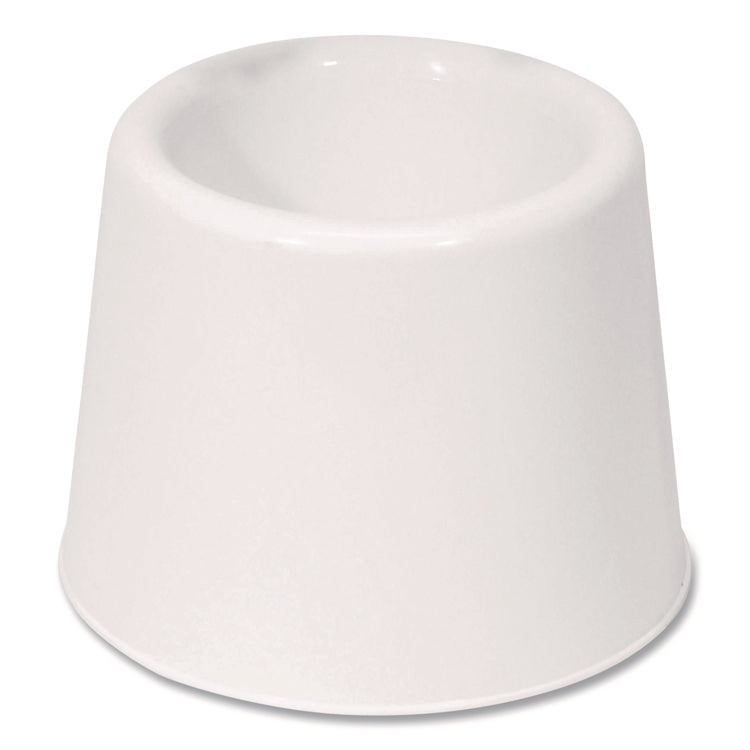 Caddy For Spiral Bowl Brush, White